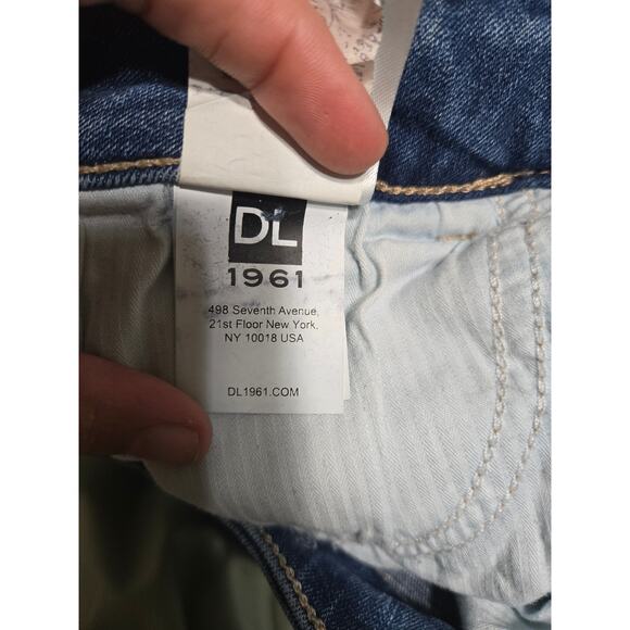 DL 1961 size 25 women's Lara instasculpt cropped flare jeans - Picture 12 of 15